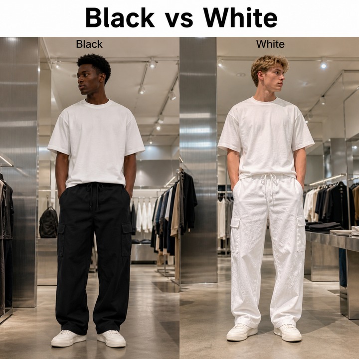 Plus Size Men's Casual Sports Trousers Breathable Loose Straight Leg Multi Pocket All Season Workwear For Outdoor_viptrois.com