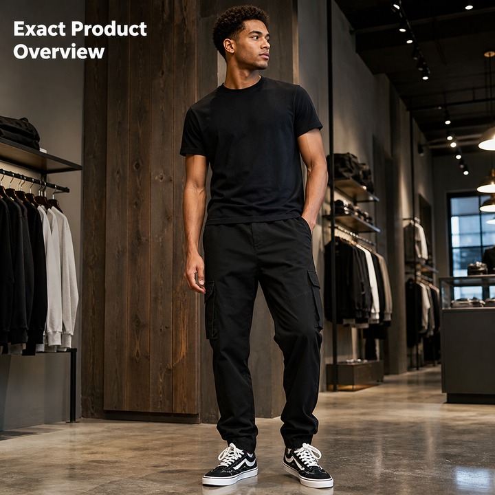Men's Clothing Men's Loose Casual Workwear Trousers Spring Style Drawstring Multi Pocket Straight Fit For Formal & Casual_viptrois.com