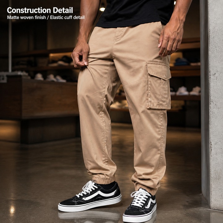 Men's Clothing Men's Loose Casual Workwear Trousers Spring Style Drawstring Multi Pocket Straight Fit For Formal & Casual_viptrois.com