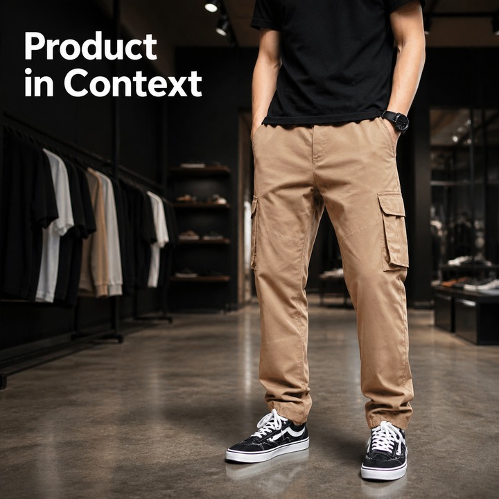 Men's Clothing Men's Loose Casual Workwear Trousers Spring Style Drawstring Multi Pocket Straight Fit For Formal & Casual_viptrois.com