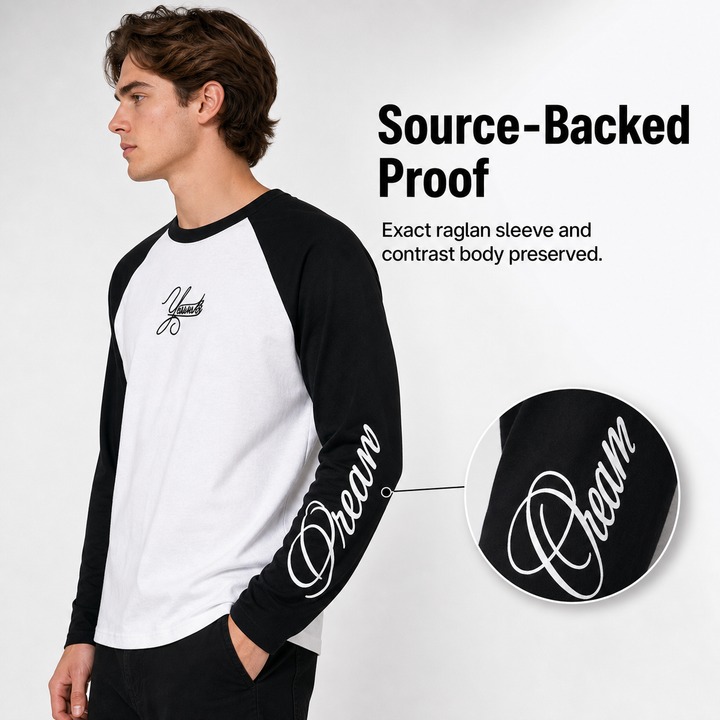 American Style Letter Print Long Sleeve T-Shirt For Men | Relaxed Fit Color Block Casual Top_viptrois.com