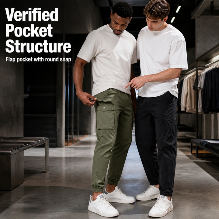 Men's Clothing Men's Casual Sports Trousers Style Daily Cuffed All Match Fashionable Summer Overalls For Formal & Casual_viptrois.com