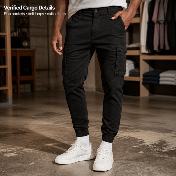 Men's Clothing Men's Casual Sports Trousers Style Daily Cuffed All Match Fashionable Summer Overalls For Formal & Casual_viptrois.com