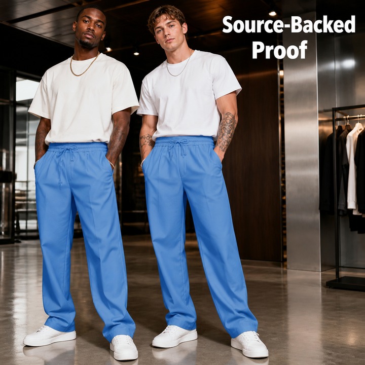 Men's Clothing Men's Oversized Thin Casual Jogging Pants Style Loose Straight Leg Sports Autumn Clothing For Formal & Casual_viptrois.com