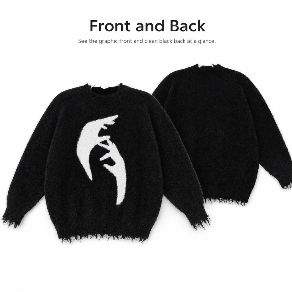 Pull homme col rond style rétro décontracté automne tricot_voghion.com