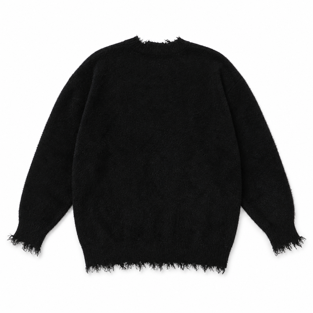 Pull homme col rond style rétro décontracté automne tricot_voghion.com