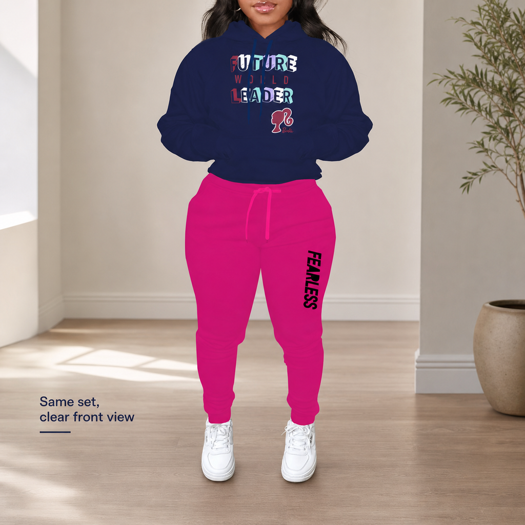 Damen Kapuzenpullover Und Jogginghose Set Für Den Alltag_voghion.com